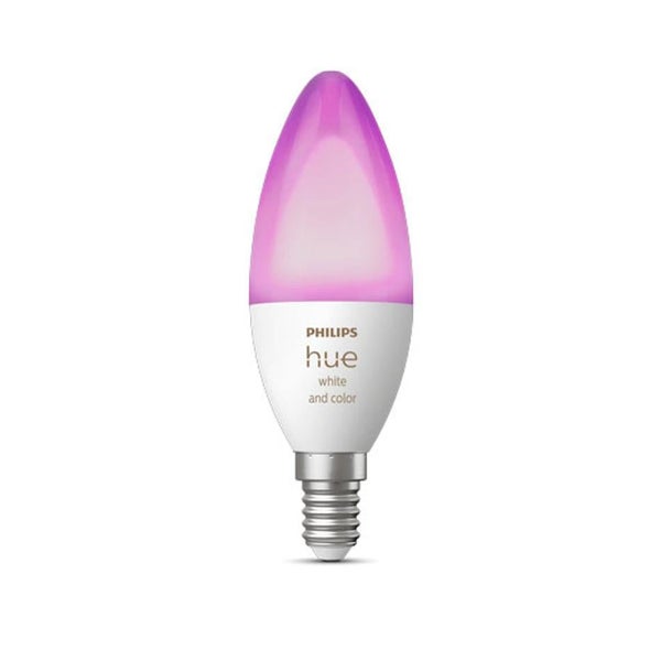 Philips Hue 5.3W B39 Candle E14 Bulb - Colour (HUE294206) Carousel 1