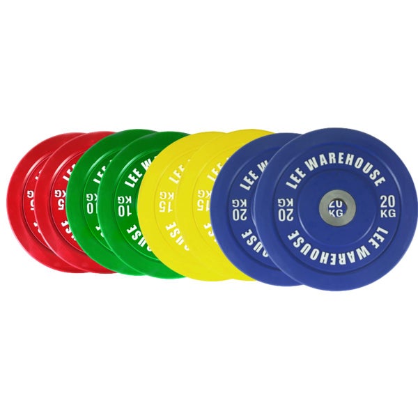 120kg Competition Bumper Weights Set Carousel 1