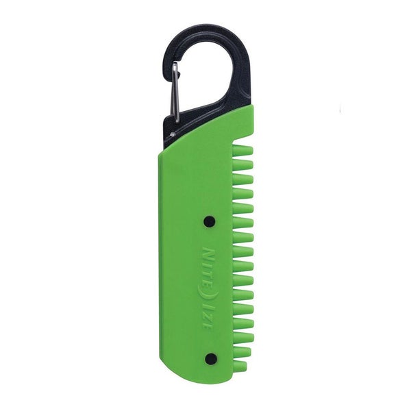 Nite Ize DoohicKey Clip-On Dog Cats Hair Lint Remover Cleaning f Clothes GRN Carousel 1