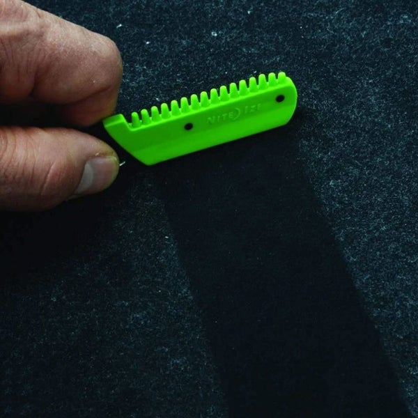 Nite Ize DoohicKey Clip-On Dog Cats Hair Lint Remover Cleaning f Clothes GRN Carousel 2