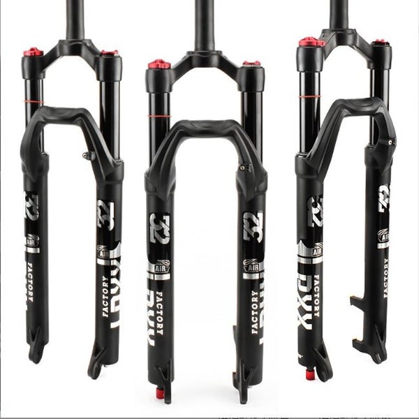 MTB Bike Fork - 29" 28.6mm, Air Suspension, Remote Lock, 10cm travel, Rebound Carousel 1