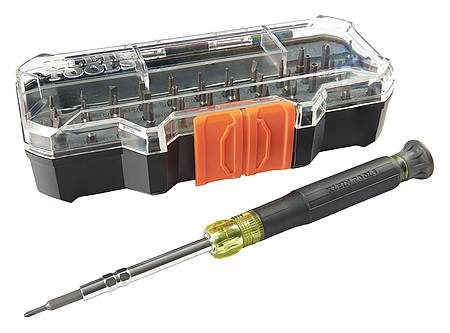 KLEIN TOOLS Multi-Bit Screwdriver, NumBits 38 60KN81 Carousel 1