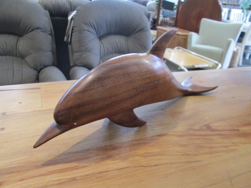 Hardwood Carved Dolphin Carousel 1