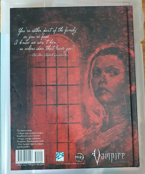 Vampire sourcebook Bloodlines: the hidden. Carousel 2