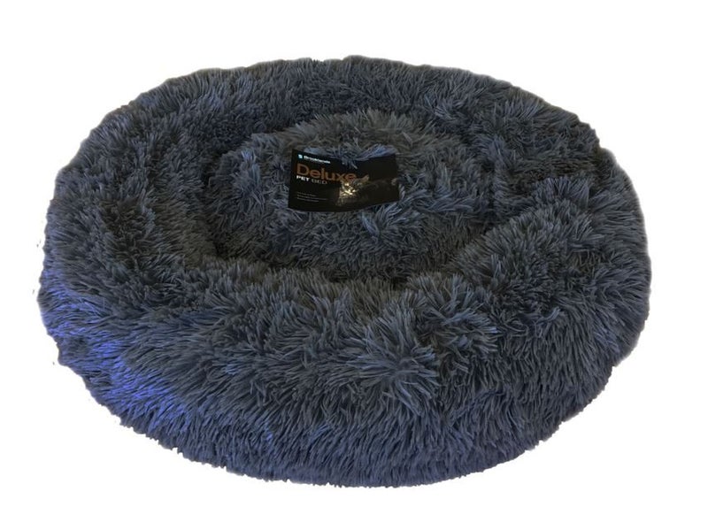 CALMING DOG BED CHARCOAL XTRA LARGE 115CM Carousel 1