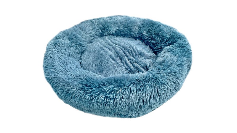 CALMING DOG BED BLUE OCEAN SMALL 60CM Carousel 1