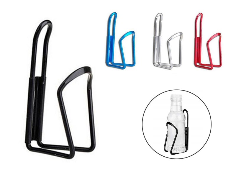 Cycling Water Bottle Cages Lightweight Aluminum Holder Black Carousel 1