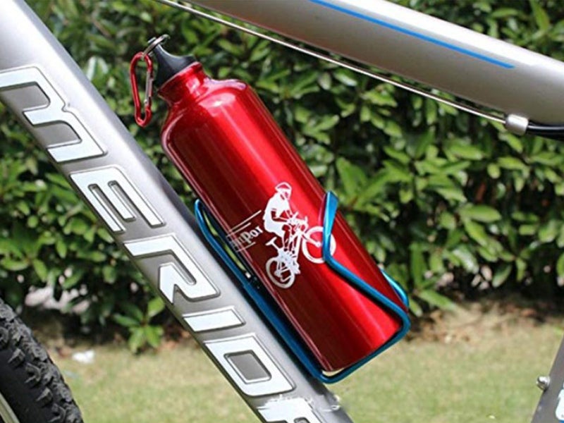 Cycling Water Bottle Cages Lightweight Aluminum Holder Black Carousel 12