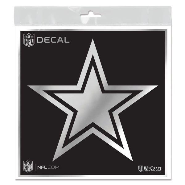 Wincraft Decal Sticker 15x15cm - NFL METALLIC Carousel 1