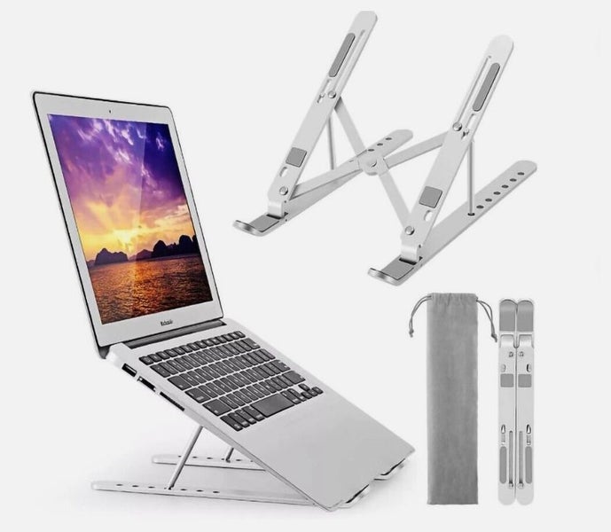 Laptop Tablet Stand for Macbook Laptop iPad Adjustable Carousel 1