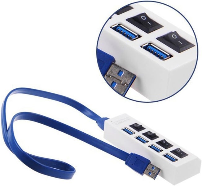 4-Port USB 3.0 USB Hub with Switches Carousel 2