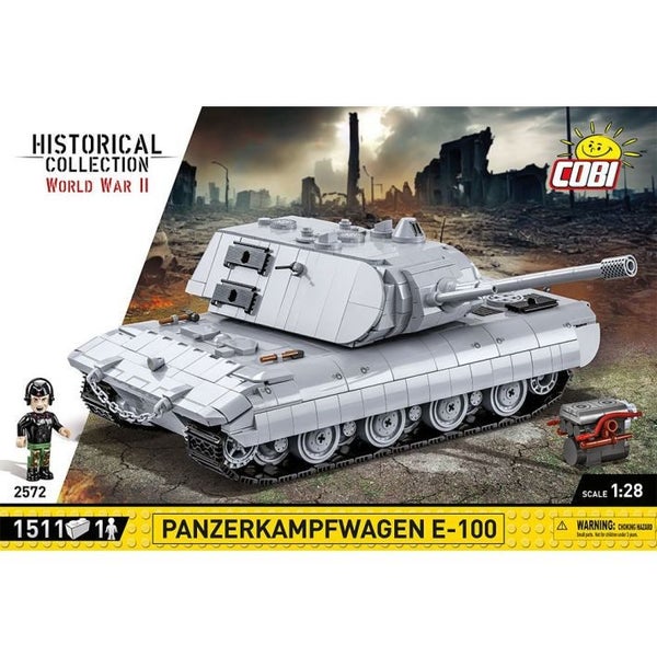COBI-2572 | HC WWII /2572/ PANZERKAMPFWAGEN E-100 1511 PCS Carousel 1
