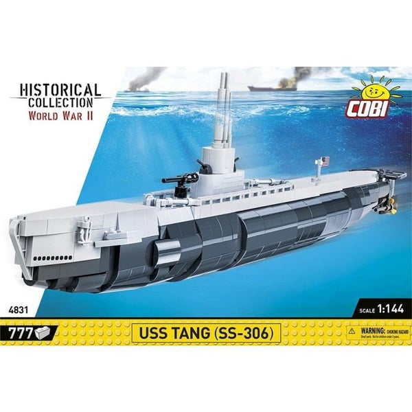 COBI-4831 | HC WWII /4831/ USS TANG (SS-306) 777 PCS Carousel 1