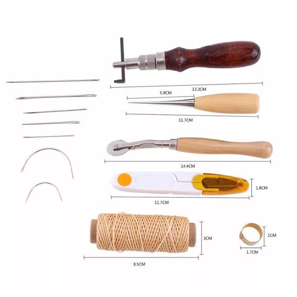 Leather Carft Tools Kit 59pcs62933723469313112