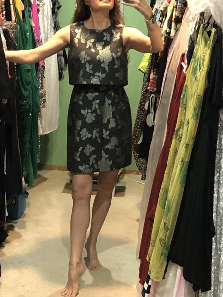 Gorgeous OASIS 2 Piece Structured Dress size 10/36 Carousel 2