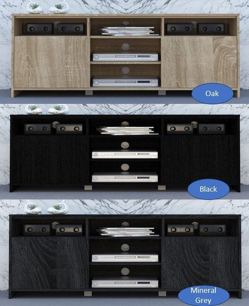 Entertainment Unit - TV Stand - Holds upto 75" TV Carousel 1