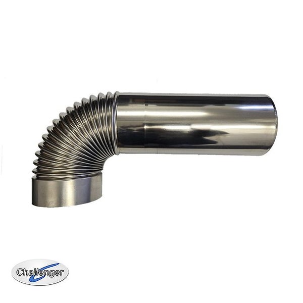 Flue Kit for Challenger 10L and 12L Gas Water Heater - Elbow + Straight Flue Carousel 1