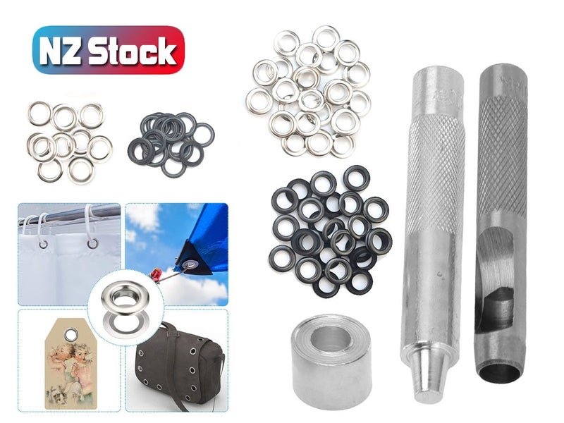 Grommet Eyelets Set with Install Tool NZ Clearance Carousel 1