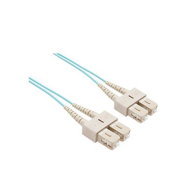 15M Sc Sc Om3 Multimode Fibre Optic Cable Aqua Carousel 2