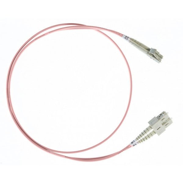 Salmon Pink Lc-Sc Om1 Multimode Fibre Optic Cable Carousel 2