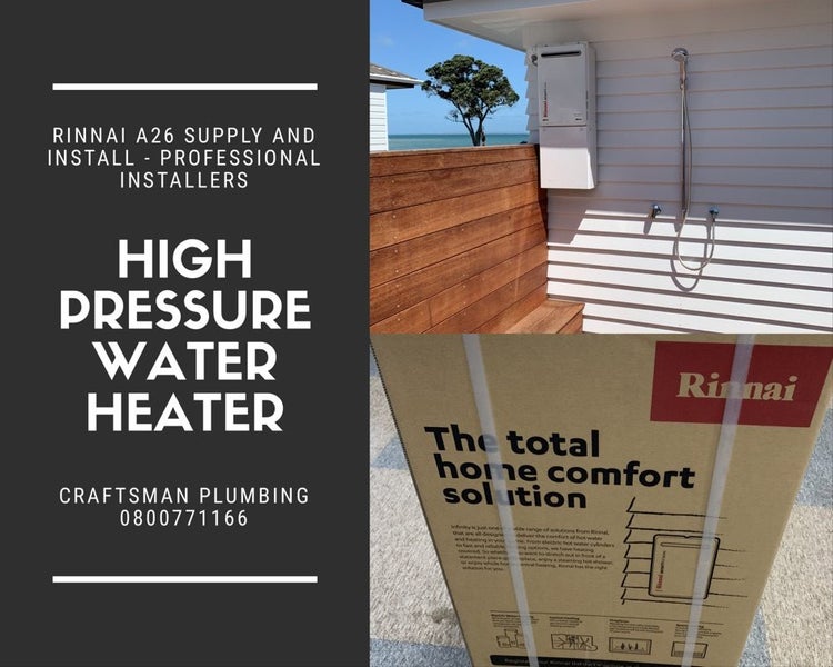 Rinnai INFINITY A26 Gas Water Heater – Expert Installation Across Auckland! Carousel 2