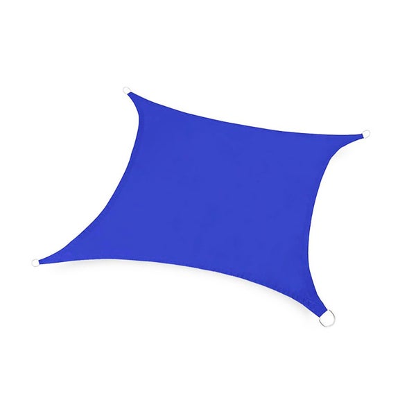 Water Resistant Sun Shade Sail Canopy UV Block Pergola Shade Cover-Blue Carousel 1