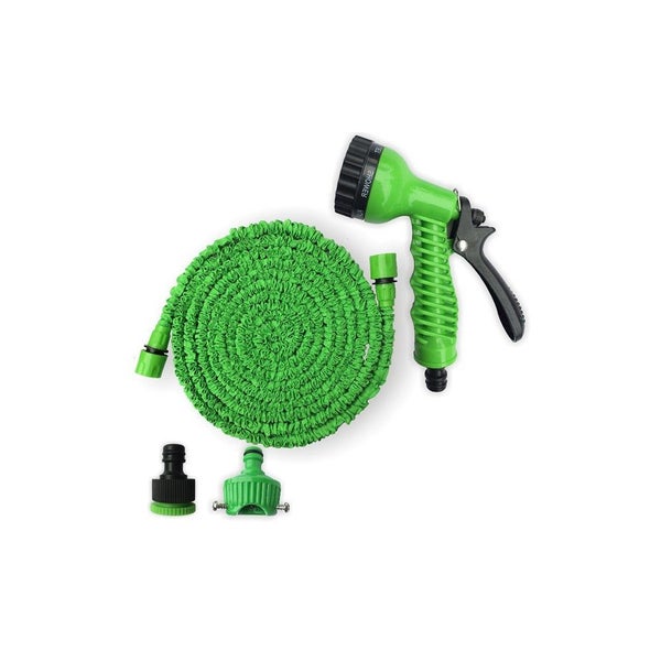 Flexible Garden Hose with Spray Nozzle Expandable Water Pipe for Home Car Lawn Carousel 2