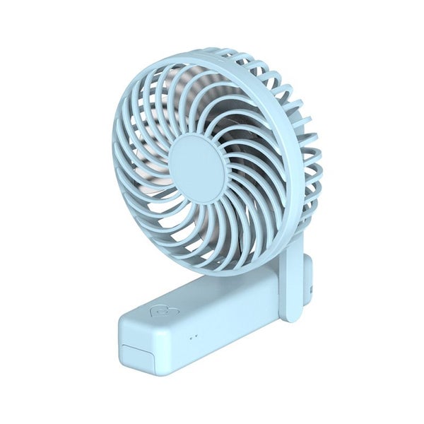 Blue Handheld Fan,2000mAh Portable Fan Mini fan Small Personal Fan,Desk Fan Hand Carousel 1