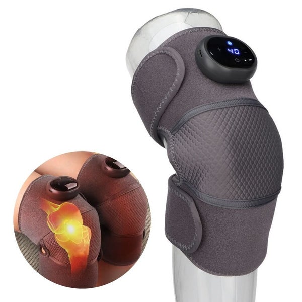 Rechargeable Heated Knee Brace with Massager for Ultimate Pain Relief Carousel 2