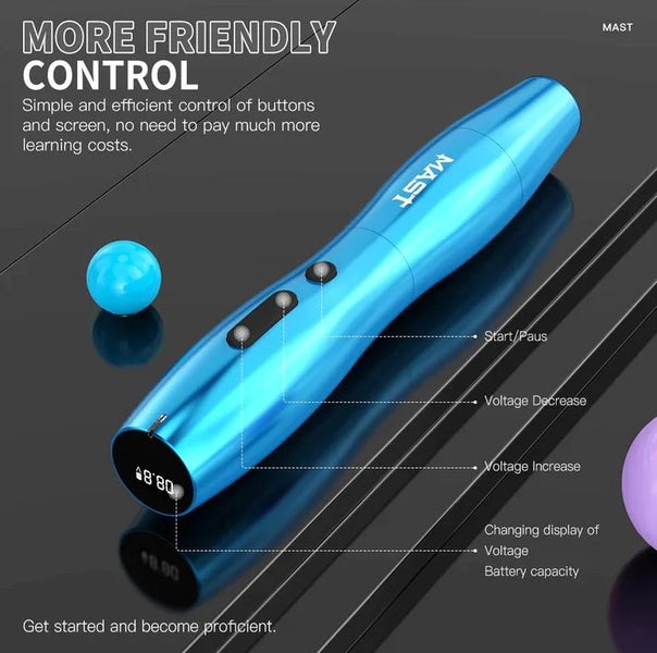 Mast P20 Wireless Pen Machine With 2.5MM Stroke With Two Batteries Carousel 4