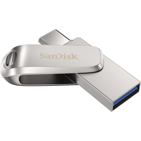 SanDisk Ultra Luxe USB-C / USB-A Dual Flash Drive - 128GB USB 3.2 Carousel 2