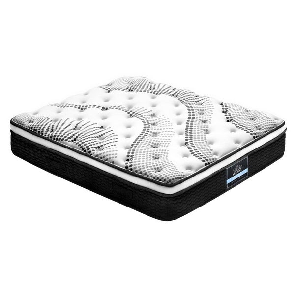 Giselle Bedding Como Euro Top Pocket Spring Mattress 32Cm Thick King Mattresses Carousel 1