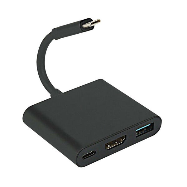 1080P 4K Hdmi Adapter For Usb C Converter Type Hub Switch Typec USB Cables Hubs Carousel 1