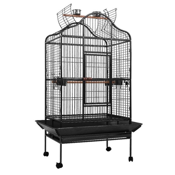 I.Pet Bird Cage Cages Aviary 168Cm Large Travel Stand Budgie Parrot Toys Carousel 1
