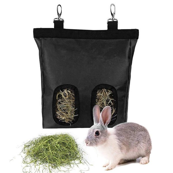 Hod Health And Home Hanging Hay Storage Feeder Bag For Guinea Pigs Rabbits Hamst Carousel 1