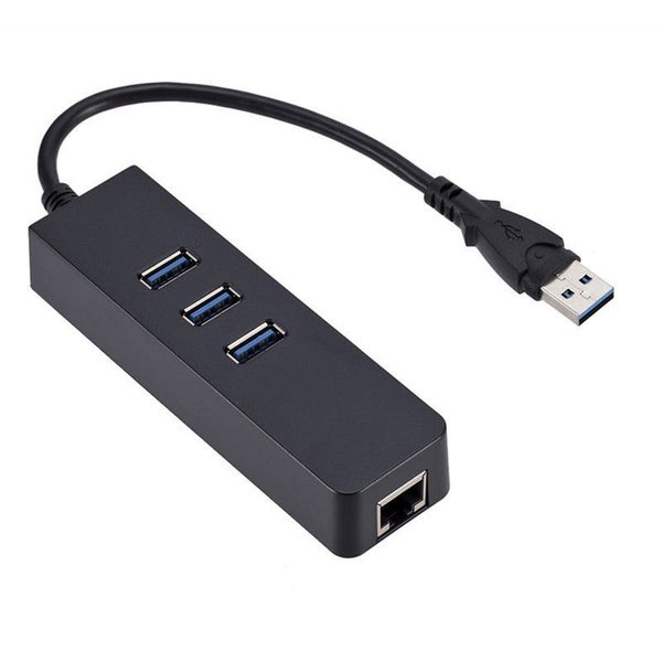 Usb Gigabit Ethernet Adapter 3 Ports 3.0 Hub To Rj45 Lan Network Card For Macboo Carousel 1