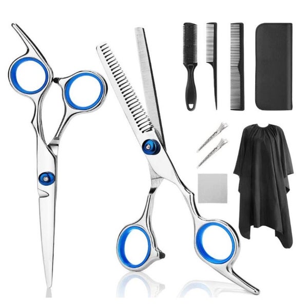 Hod Health & Home Professional Hair Cutting Scissors 9 Pcs Barber Thinning Haird Carousel 1