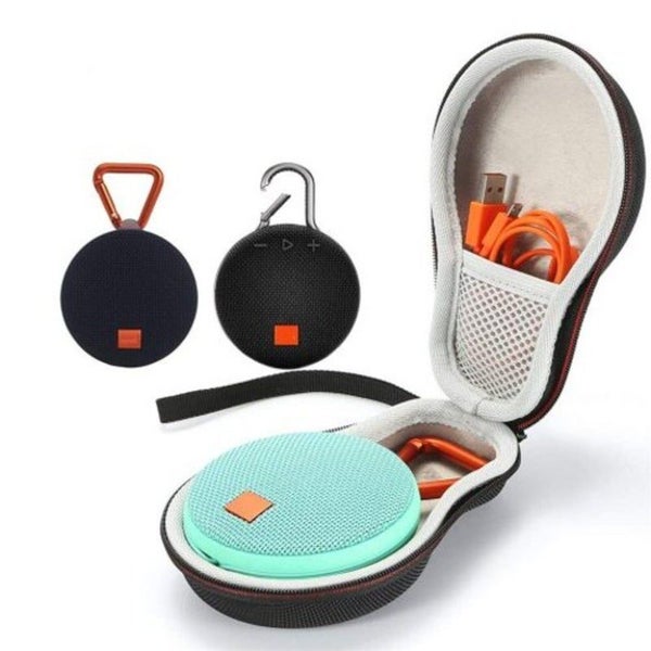 Storage Box Hard Case For Jbl Clip2 / 3 Bluetooth Sound Black Carousel 1
