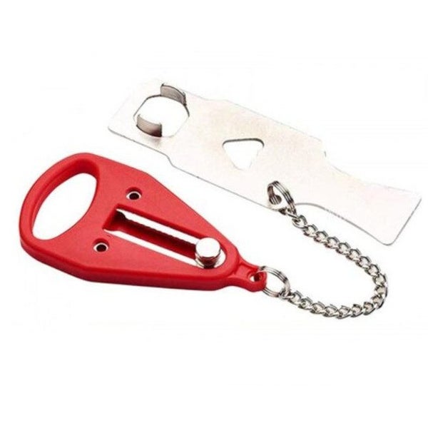 Hod Health And Home Red Hotel Door Lock Self Defense Stop Travel Locks Door Lock Carousel 1