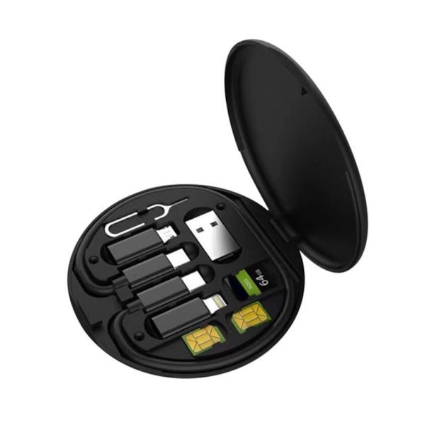 Hod Health & Home 5-In-1 Multifunctional Mini Phone Data Cable Storage Box Carousel 1