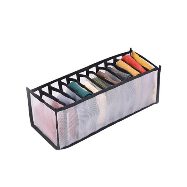 11 Grid Closet Organizer For Underwear Socks Divider Storage Compartment Carousel 1