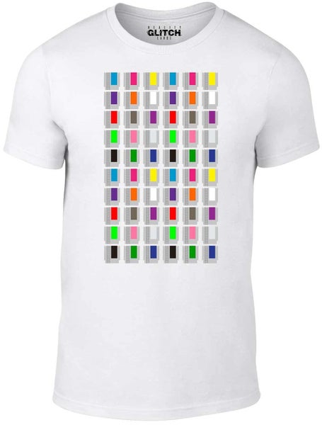 Men's Colourful Cartridges T-Shirt Carousel 1