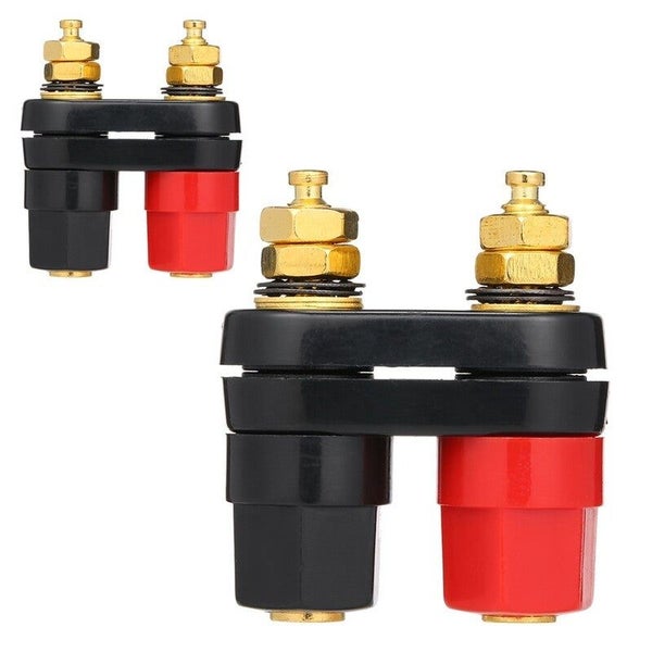 Hod Health And Home 4Mm Banana Socket Dual Female Terminal Binding Post For Ampl Carousel 1