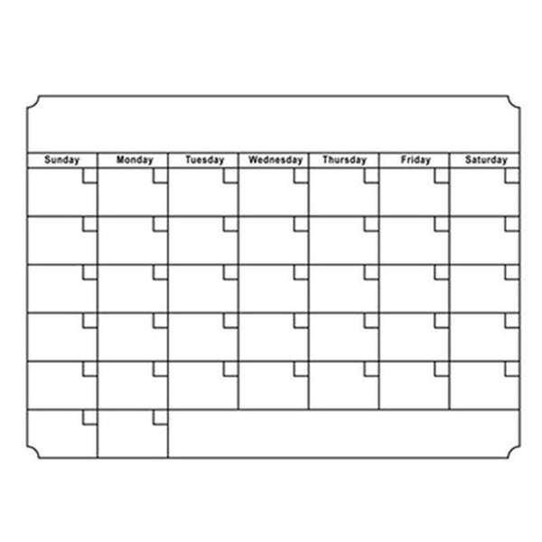 Hod Health & Home Fridge Parts Accessories Magnetic Refrigerator Calendar Sticke Carousel 6