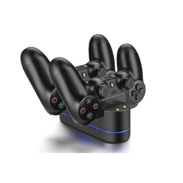 Hod Health & Home Playstation 4 Charger Kit Ps4 Dual Usb Charging Dock Station S Carousel 1