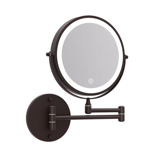 Embellir Extendable Makeup Mirror 10X Magnifying Double-Sided Bathroom Br Carousel 1