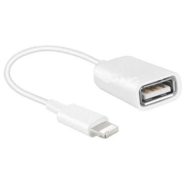 Hod Health & Home Usb Adapter Cable For Iphone / Ipad Tablet Mini White Carousel 1