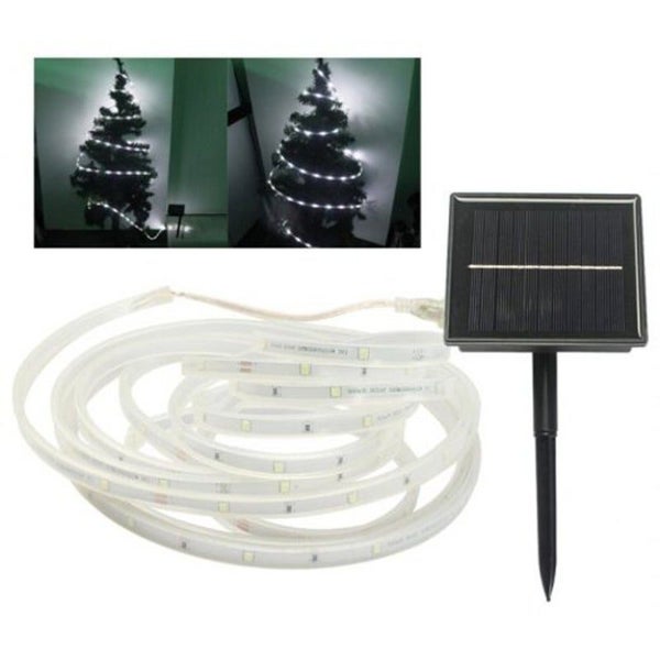 Solar Powered String Light For Outdoor Decor White Cold Carousel 1