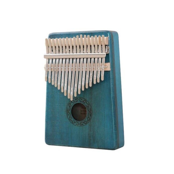17 Key Kalimba Mahogany Thumb Piano Mbira Natural Mini Keyboard Instrument Gift Carousel 1