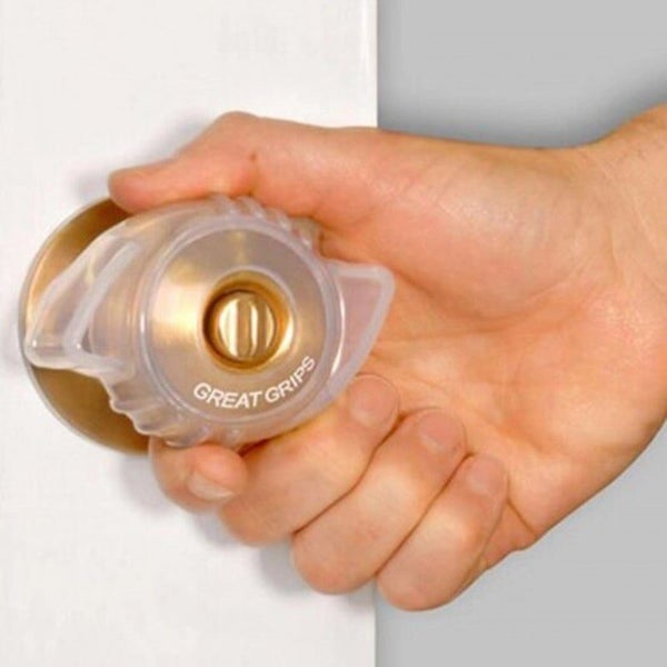 Creative Luminous Soft Knob Cover Thickening Door Lock Non Slip Sleeve 2Pcs Tran Carousel 1